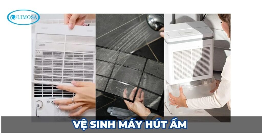 vệ sinh máy hút ẩm