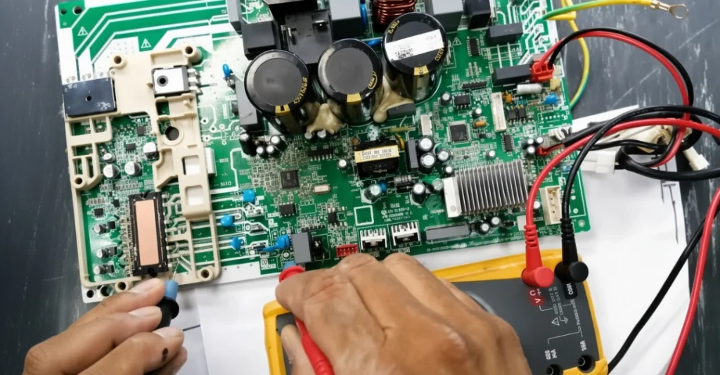 Board mạch dàn lạnh bị lỗi