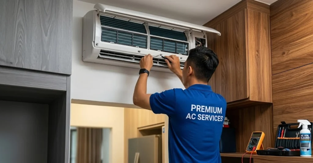 Trường hợp cần gọi thợ sửa máy lạnh chuyên nghiệp
