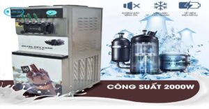 Quy trình sửa chữa máy làm kem tươi Royal Sky Apolo