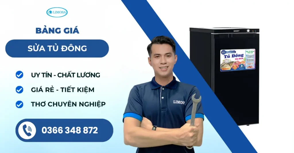bảng giá sửa tủ đông