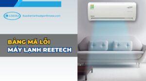 bảng mã lỗi máy lạnh reetech