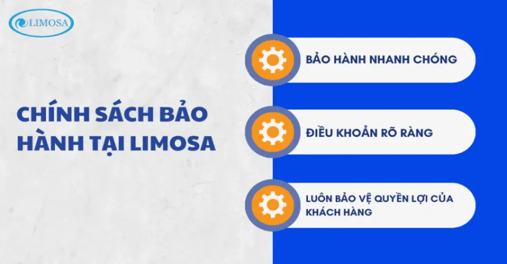 bảo hành tại limosa
