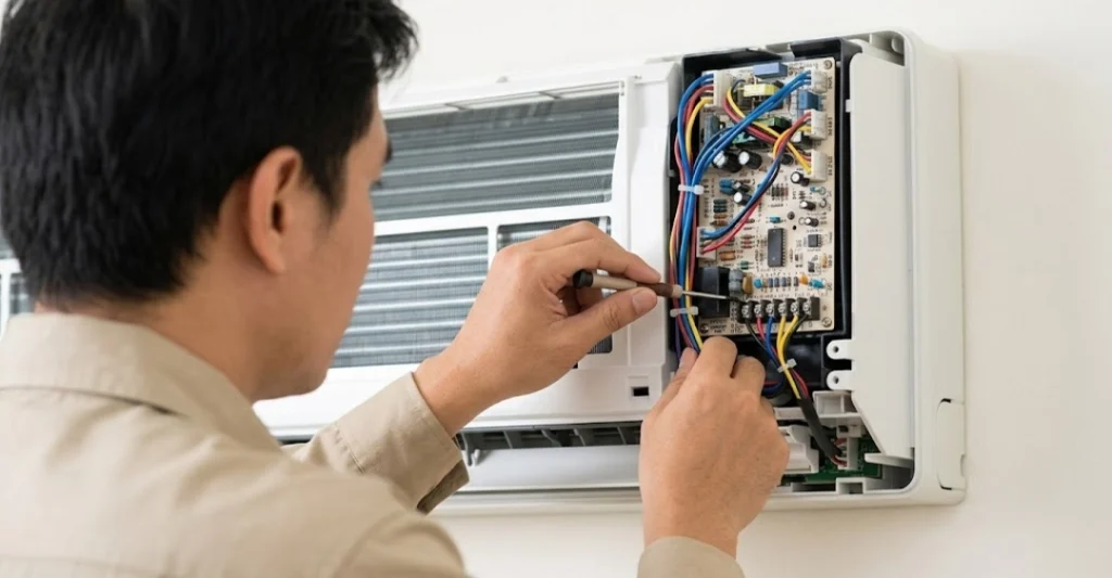 Cảm biến nhiệt độ dàn lạnh hỏng