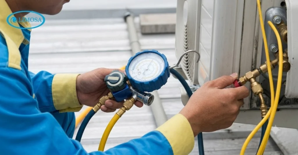 Điều hoà Gree báo lỗi E4 có thể do thiếu gas