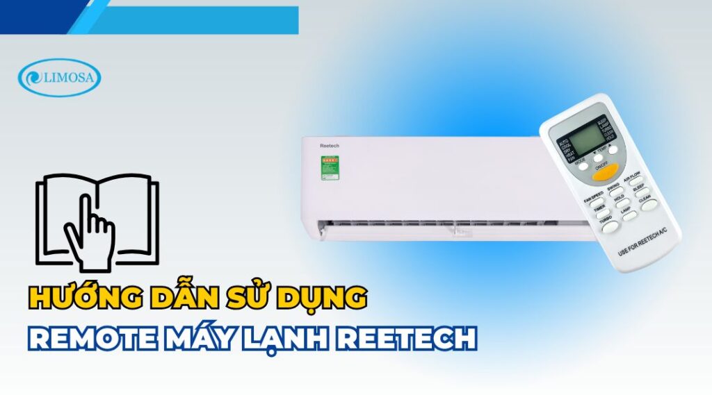 hướng dẫn sử dụng remote máy lạnh reetech