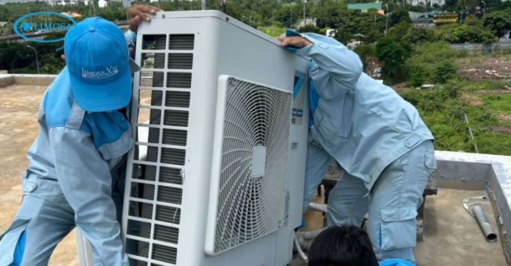kiểm tra cục nóng