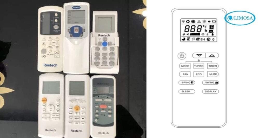 sử dụng remote máy lạnh reetech