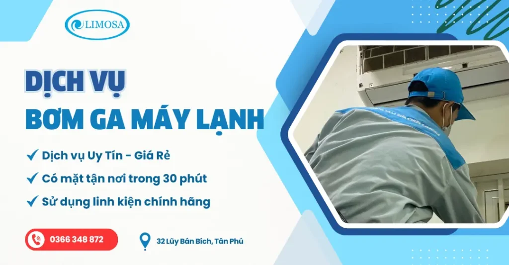 Máy Lạnh Xài Bao Lâu Thì Bơm Ga? Cách Bơm Ga Cho Máy Lạnh An Toàn bơm ga máy lanh