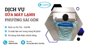 Dịch vụ sửa máy lạnh phường Sài Gòn tại nhà giá rẻ