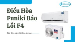 Máy điều hòa Funiki báo lỗi F4