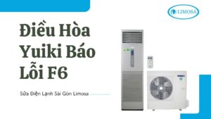 Nguyên nhân cách xử lý máy lạnh Yuiki báo lỗi F6