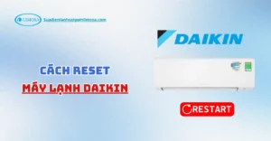 cách reset máy lạnh daikin