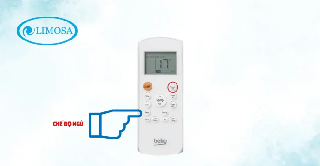 chế độ ngủ máy lạnh beko