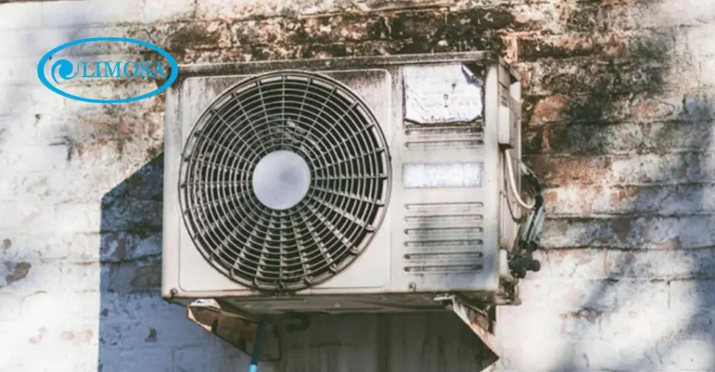 dàn nóng máy lạnh dơ