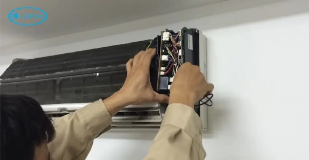 dây nối cảm biến máy lạnh bị hỏng