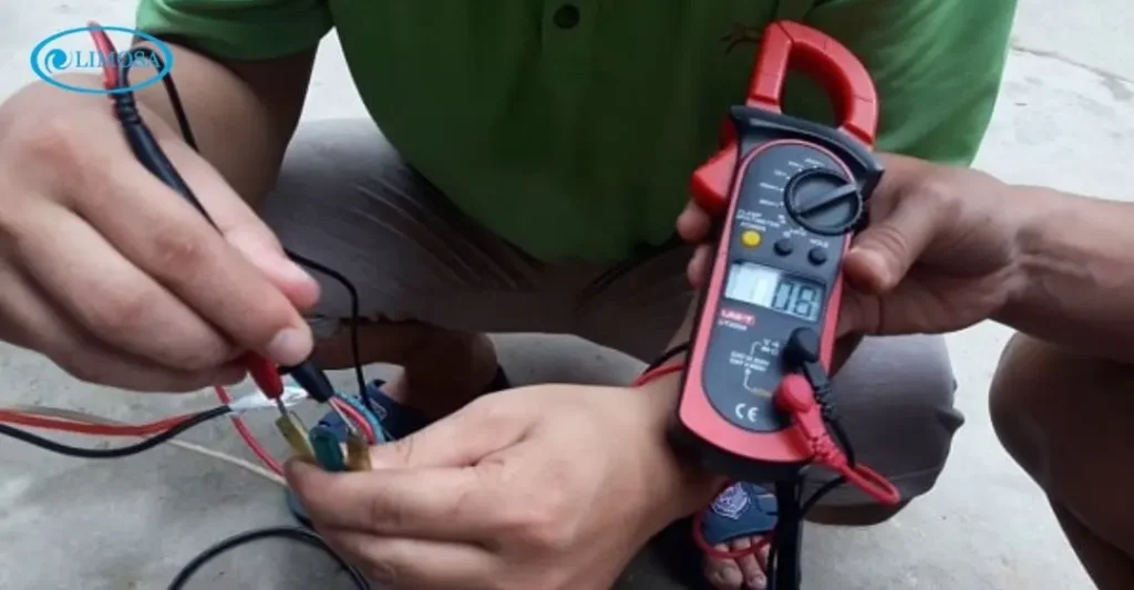 kiểm tra cảm biến bằng đồng hồ