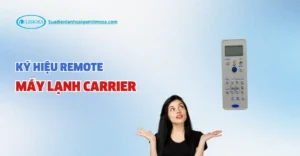ký hiệu trên remote máy lạnh Carrier