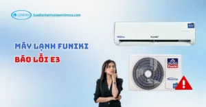 mã lỗi điều hòa funiki e3
