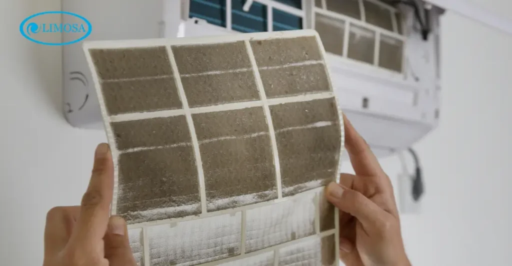 Máy lạnh bị bụi bẩn