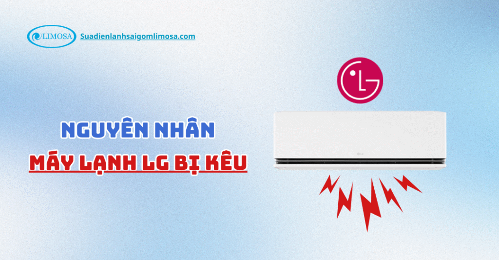 máy lạnh lg bị kêu