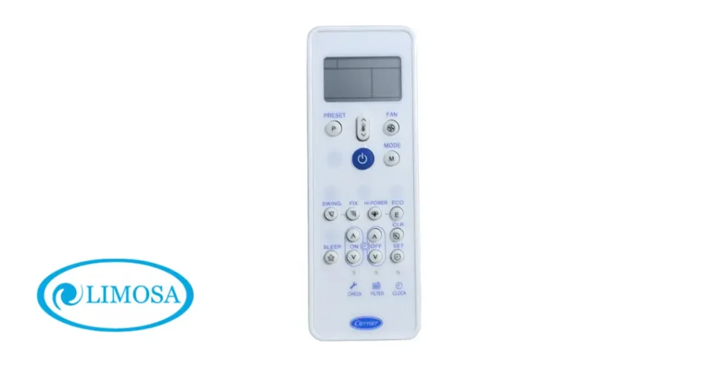 remote máy lạnh Carrirer