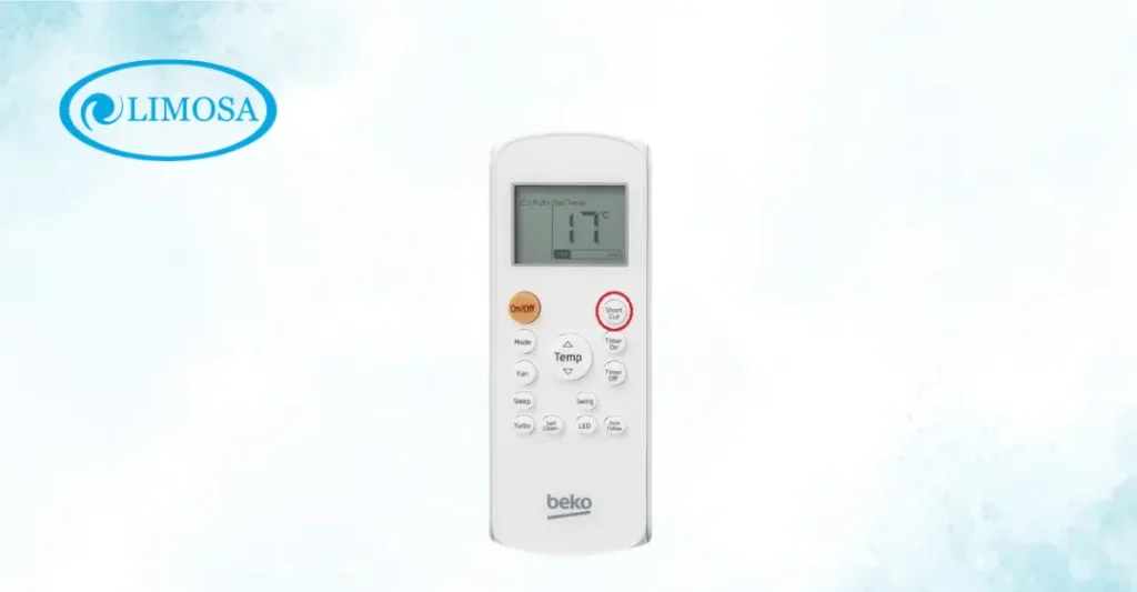 remote máy lạnh beko