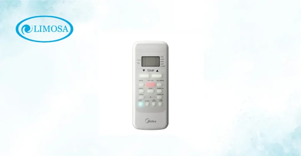 remote máy lạnh midea