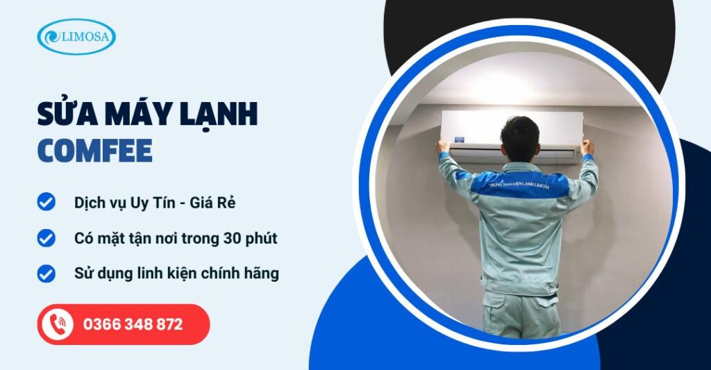 sửa máy lạnh comfee
