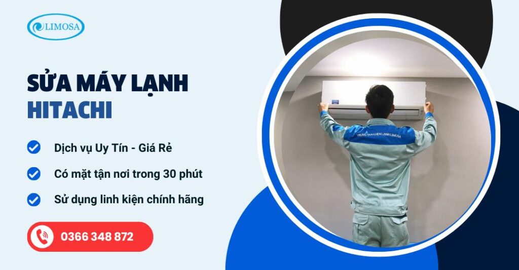 sửa máy lạnh hitachi
