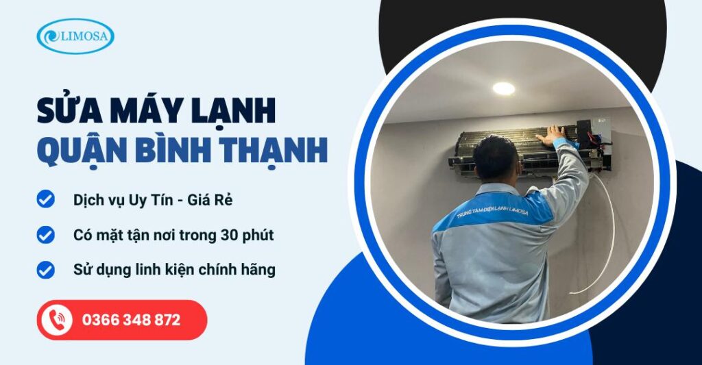 sửa máy lạnh quận bình thạnh