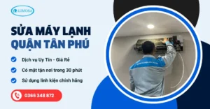 sửa máy lạnh quận tân phú