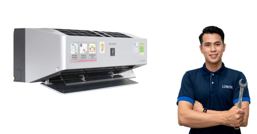 Giới thiệu dịch vụ sửa máy lạnh Sharp của Sửa Điện Lạnh Sài Gòn Limosa