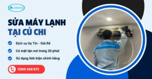 sửa máy lạnh tại củ chi