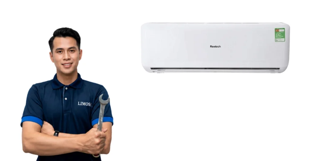 Dịch vụ sửa máy lạnh treo tường tại Sửa Điện Lạnh Sài Gòn Limosa