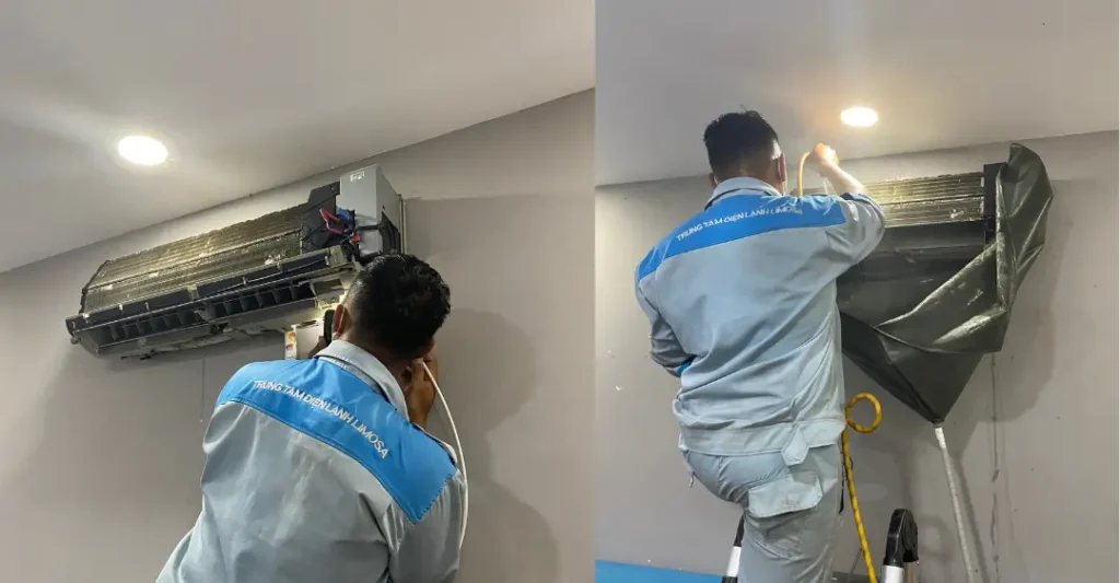thợ vệ sinh máy lạnh limosa