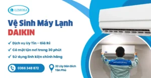 vệ sinh máy lạnh daikin