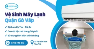 vệ sinh máy lạnh gò vấp