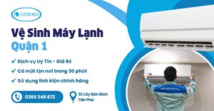 vệ sinh máy lạnh quận 1