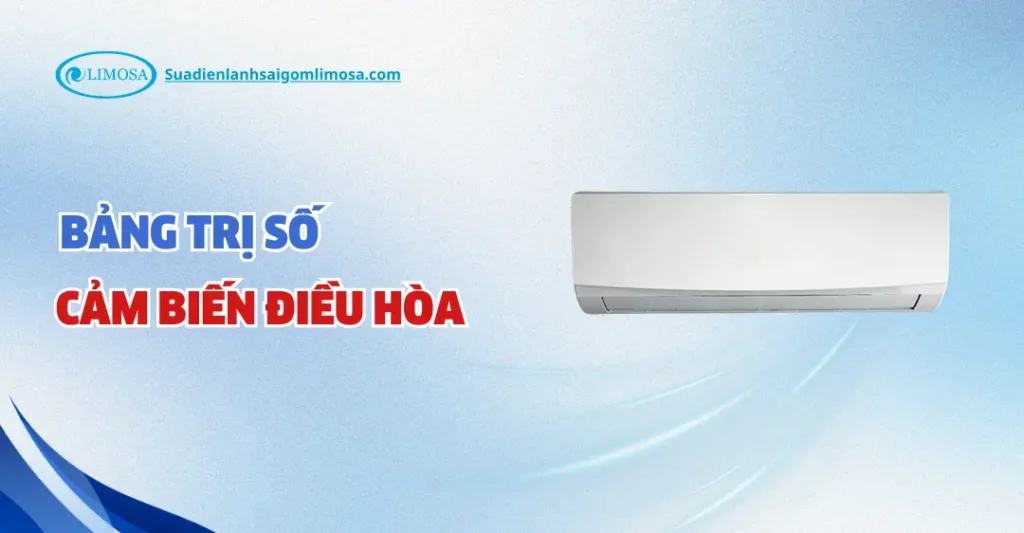 bảng trị số cảm biến điều hòa