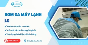 bơm ga máy lạnh lg