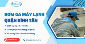 bơm ga máy lạnh quận bình tân