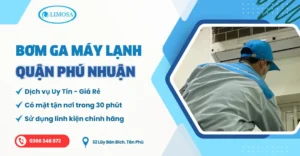 bơm ga máy lạnh quận phú nhuận