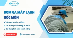 bơm ga máy lạnh tại hóc môn