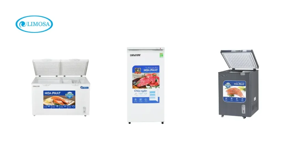 các loại tủ đông hòa phát Limosa nhận sửa chữa