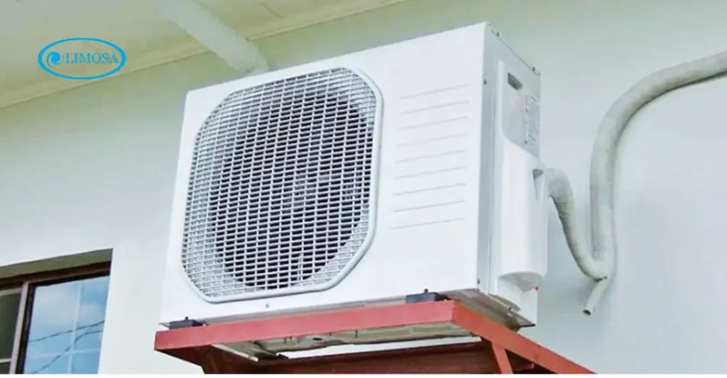 cách che cục nóng máy lạnh trong nhà