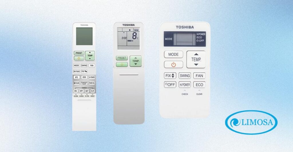 cách chỉnh remote máy lạnh toshiba inverter