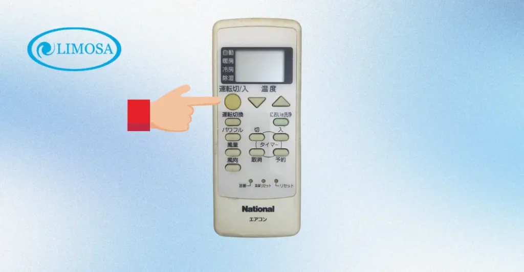 chế độ bật tắt điều khiển national nội địa