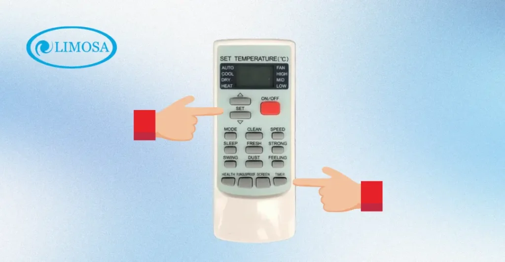 chế độ hẹn giờ máy lạnh reetech