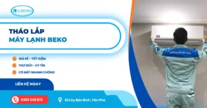 dịch vụ tháo lắp máy lạnh Beko